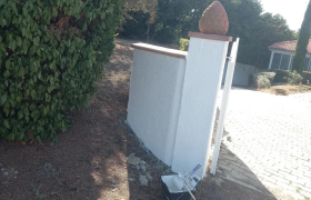 Peinture sur muret 5