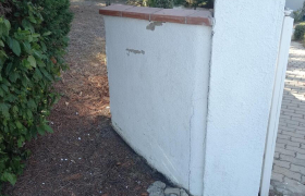 Peinture sur muret 8